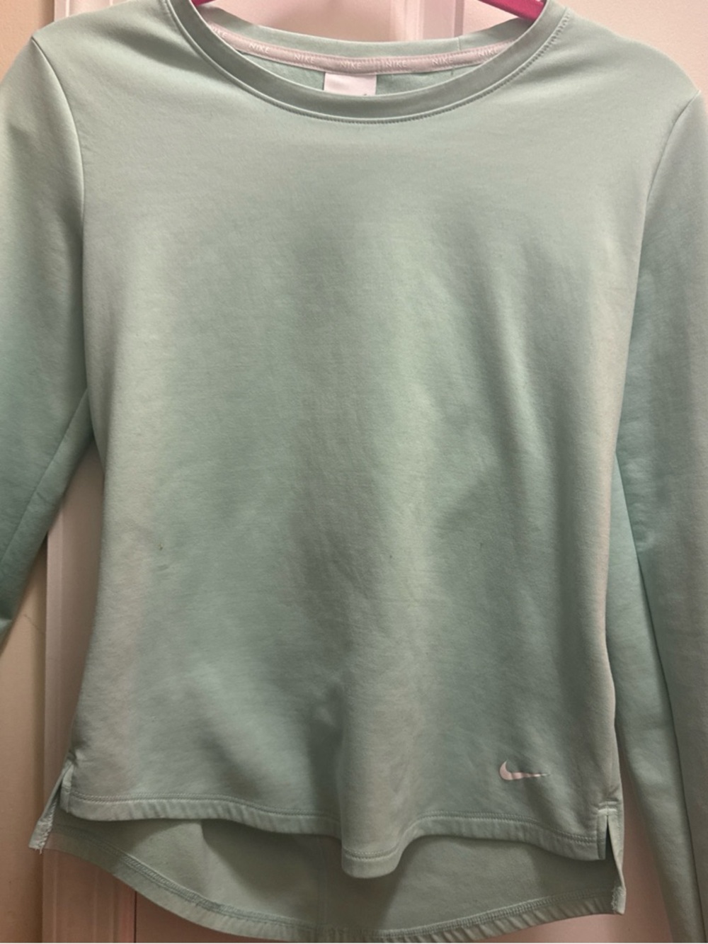Nike Mint Green Therma-Fit Long Sleeve Crew